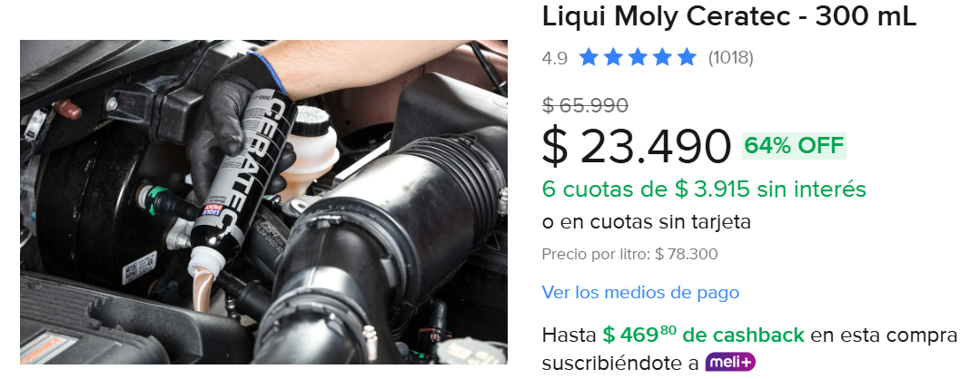 Liqui Moly Ceratec - 300 ml